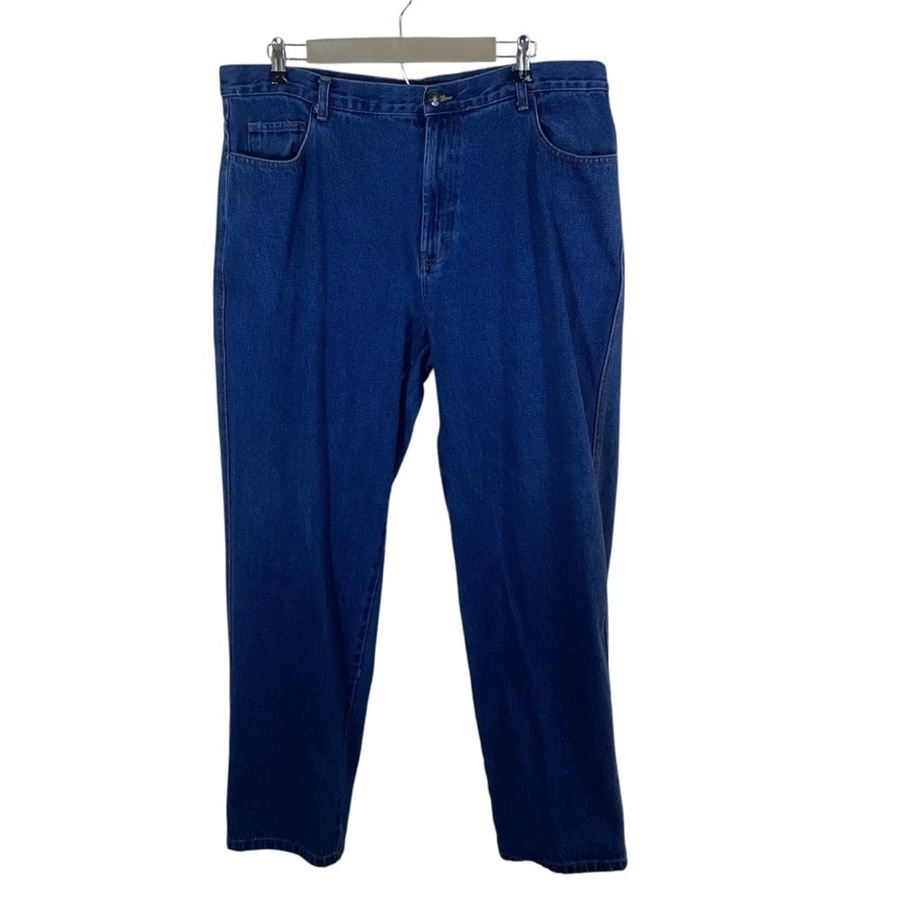 Wolverine’s Men’s Denim Distressed Straight Leg Jeans.  Size 38X32